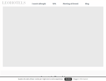 Tablet Screenshot of leohotels.it